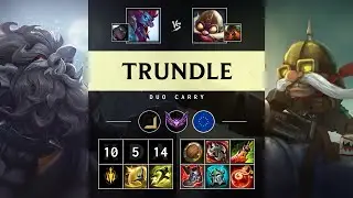 Trundle Carry vs Corki - EUW Master Patch 25.15