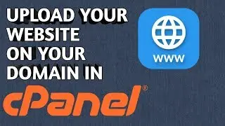 HOW TO UPLOAD WEBSITE IN CPANEL