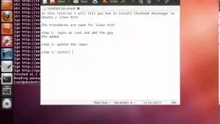 How To Install Facebok  Messenger On Ubuntu / LinuxMint