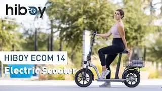 Hiboy ECOM 14 ▏ First height-adjustable friendly smart electric scooter