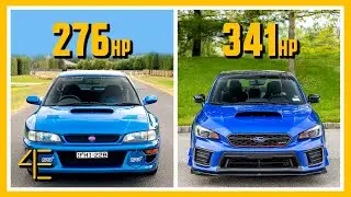 Car Spec Comparison: Subaru Impreza 22B STI vs Subaru STI S209 | 4enthusiasts