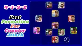 Get This New Beast 4-1-3-2 Formation 🔥 || eFootball 2023 Mobile