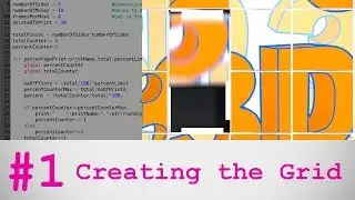 Blender Tutorial: Slider Puzzle Part 1 - Creating the Grid