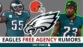 Brandon Graham SIGNING With Browns? Eagles Free Agency Rumors: CJ Gardner-Johnson & James Bradberry
