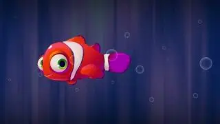 Fish animation. Fihes video.  Fishes.