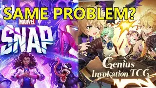I quit Marvel Snap for Genshin TCG