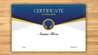 Certificate design in corel draw | Corel Draw main certificate bananay ka tariqa