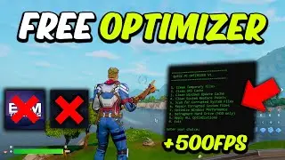 FREE Fortnite Optimizer BOOSTED My FPS More Than Any Paid One!