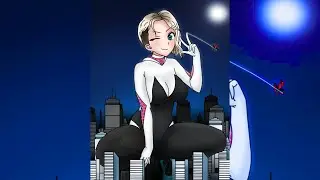 Spider Gwen Giantess