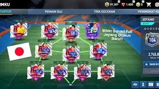 Bikin Squad Full Jepang | FIFA MOBILE #1