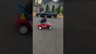 Drifting a Power Wheels