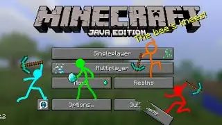 Stickman vs Minecraft ⚡ STICKMAN DESTROYED MINECRAFT Stick Man Cartoon tournament