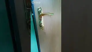 Поменял декаративную панель на входной двери (было-стало)