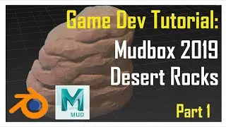 Sculpting With Mudbox 2019 - Desert Rocks (Part 1 of 2)