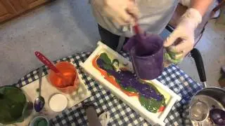 Making Autumn Fig Harvest Soap