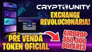 CryptoUnity - PLATAFORMA REVOLUCIONÁRIA AUDITORIA CERTIK GOLD AIRDROP DE $50,000 DÓLARES