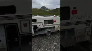 Not that there’s a camp spot competition, but if there was, this might be a winner. #camping #arctic
