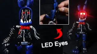 TJOC:R 》Making IGNITED BONNIE with Led Eyes✔️ Polymer Clay ✔️Porcelana Fria