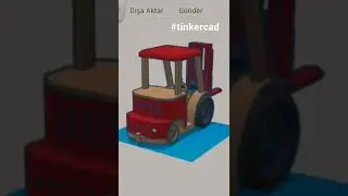 Tinkercad Forklift Tasarımı