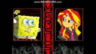 Mugen Battle 27 SpongeBob vs Sunset Shimmer