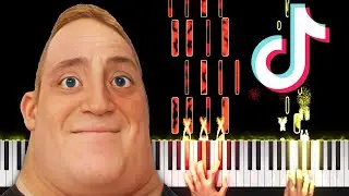 Mr Incredible Becoming Uncanny - Meme - Piano tutorial