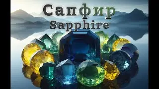 Корунд. Сапфир - виды, история, факты. Corundum. Sapphire - types, history, facts. 
