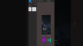 EFECTO AURORA BOREAL EN FIGMA - SHORT TUTORIAL #shorts