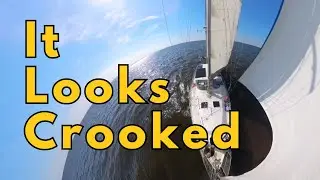 Fixing Our Mast in Columbia North Carolina