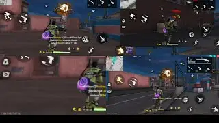 #Shorts AK NO CLIP OF FREE FIRE MONTAGE WITH SO MUCH RED NUMBER||P.P TECHNICAL GAMER
