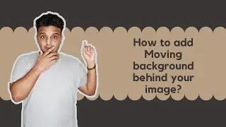 How to Replace and add Moving Background to an Image | Animated image Tutorial | Kinemaster Tutorial