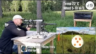H&N Heavy Slug 38gr .250 @ 192m/210y