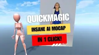 Motion Capture Magic with Quickmagic: AI-Powered Motion Capture