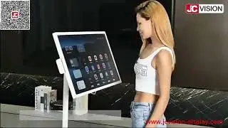 JCVision JCFlip Portable Rotating Display with Battery (Horizontal or Vertical)