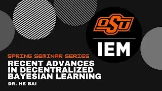 Spring Seminar Series - Dr. He Bai, Oklahoma State University