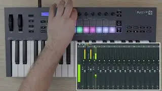 Controlling Volume and Pan - FLkey 37