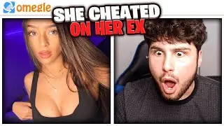 SHE CHEATED ON HER BOYFRIEND😈 (OMEGLE)