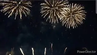 Fireworks exhibition of Meeting De Avance #BBMSARA