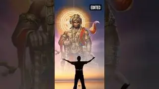 Viral Hanuman Ji Rap Song (Raw vs Edit) | Jai Bajrangbali 😍 #rap #shorts #viralsong