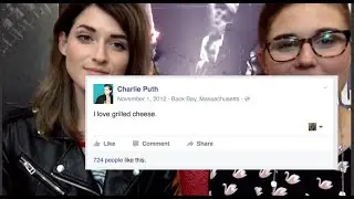Facebook Stalking Charlie Puth
