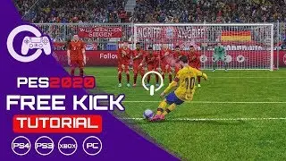 PES 2020 | FREE KICK TUTORIAL | Xbox & Playstation |#4 [ 2 ]
