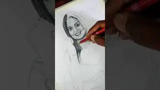 pencil portraitz💙🤩✨order now #pencildrawing #dawfika #artstudio #pencilsketch