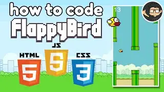 Create Flappy Bird clone in Javascript HTML CSS