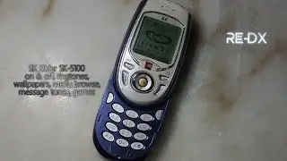 RE-DX: SK Slider SK-5100 on & off, ringtones, wallpapers, menu browse, message tones, games