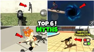 🔥 TOP 6 SECRET MYTHS IN INDIAN BIKE DRIVING 3D - NEW UPDATE | KXP VINEET YT ! #2