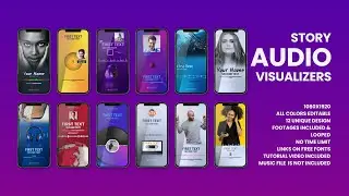 Story Audio Visualizers | After Effectts Template