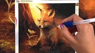 Hobbypainter.nl vos GROTE diamond painting