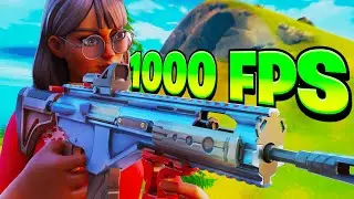 I Played Fortnite but on 1000 FPS...