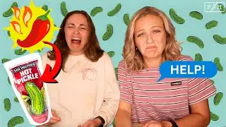 TRYING THE TIKTOK PICKLE CHALLENGE
