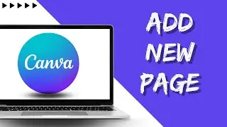 How to add page number in Canva | Canva tutorial