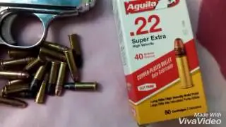 Pistola j-22 Águila ammo